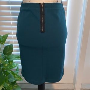 3/$10 Dark Teal Pencil Skirt - Medium